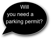 Will you need a parking permit?